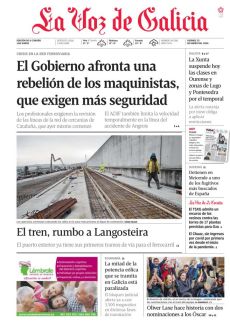 EL TREN, RUMBO A LANGOSTEIRA