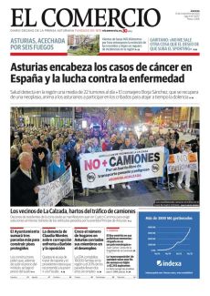 LOS VECINOS DE LA CALZADA, HARTOS DEL TRÁFICO DE CAMIONES