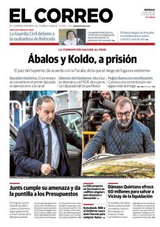 ÁBALOS Y KOLDO, A PRISIÓN