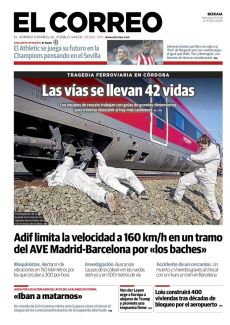 LAS VÍAS SE LLEVAN 42 VIDAS