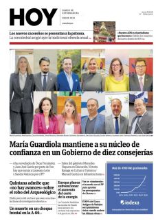 MARÍA GUARDIOLA MANTIENE A SU NÚCLEO DE CONFIANZA EN UN GOBIERNO DE DIEZ CONSEJERÍAS