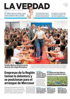 CAROLINA MARÍN SE DIVIERTE CON LOS ALUMNOS DEL COLEGIO MONTEPINAR