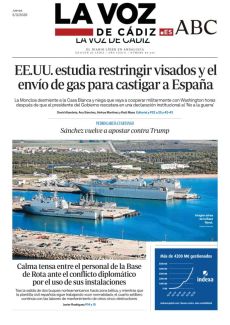 CALMA TENSA ENTRE EL PERSONAL DE LA BASE DE ROTA ANTE EL CONFLICTO DIPLOMÁTICO POR EL USO DE SUS INSTALACIONES