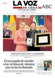 HOMENAJE DE CÁDIZ AL ARTE Y A LA SOLIDARIDAD