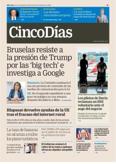 BRUSELAS RESISTE A LA PRESIÓN DE TRUMP POR LAS ‘BIG TECH’ E INVESTIGA A GOOGLE