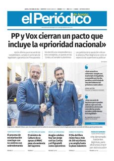 PP Y VOX CIERRAN UN PACTO QUE INCLUYE LA «PRIORIDAD NACIONAL»