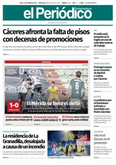 EL MÉRIDA SE LLEVA EL DERBI
