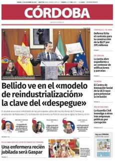 BELLIDO VE EN EL «MODELO DE REINDUSTRIALIZACIÓN» LA CLAVE DEL «DESPEGUE»