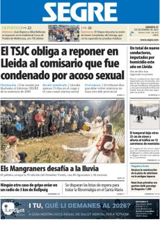 ELS MANGRANERS DESAFÍA A LA LLUVIA