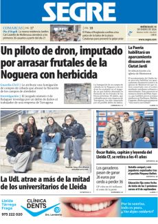 LA UDL ATRAE A MÁS DE LA MITAD DE LOS UNIVERSITARIOS DE LLEIDA