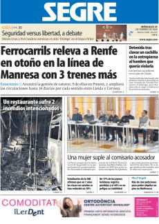 UNA MUJER SUPLE AL COMISARIO ACOSADOR