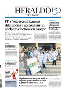 PP Y VOX ESCENIFICAN SUS DIFERENCIAS Y APROXIMAN UN ADELANTO ELECTORAL EN ARAGÓN