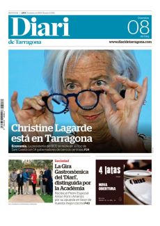 CHRISTINE LAGARDE ESTÁ EN TARRAGONA
