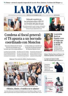 «MÓNICA, DIMITE, EL MÉDICO NO TE ADMITE»