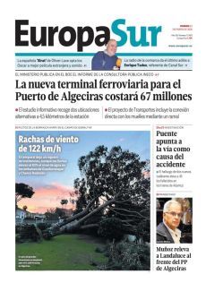 RACHAS DE VIENTO DE 122 KM/H