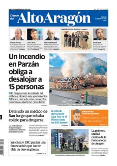 LA COTA DE NIEVE PUEDE BAJAR HOY EN EL PIRINEO HASTA LOS 800 METROS