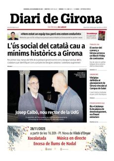 JOSEP CALBÓ, NOU RECTOR DE LA UDG