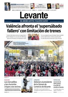 VALÈNCIA AFRONTA UN ‘SUPERSÁBADO’ FALLERO INÉDITO POR LA LIMITACIÓN DE TRENES